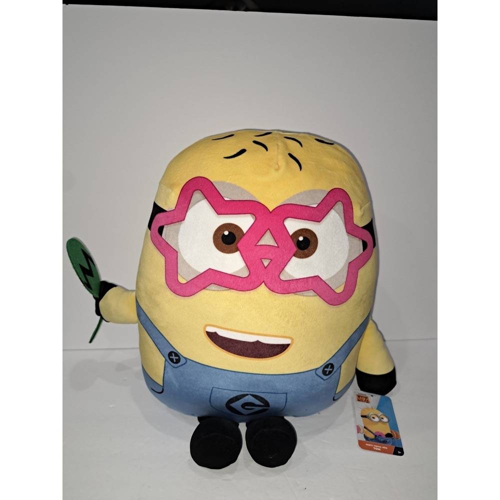 Illumination Minions Despicable Me‎ 4 Plush - Party Minion 14'' Tall NWT
